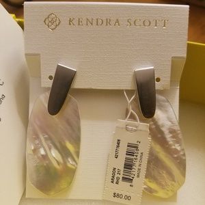 Kendra Scott Mother of Pearl Earrings